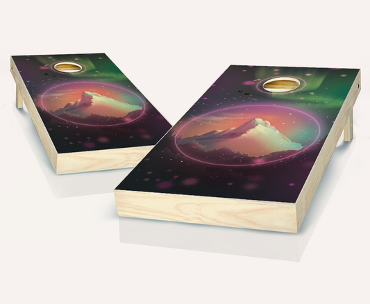 Peace Rock Cornhole Set