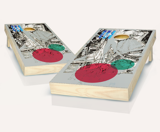 Penman Ship Cornhole Set