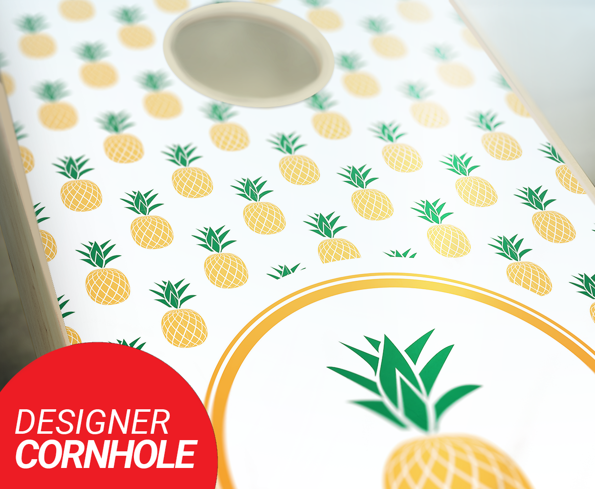 Pineapple Cornhole Set