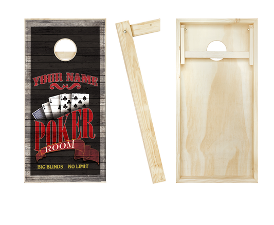 Customized Poker Cornhole Set