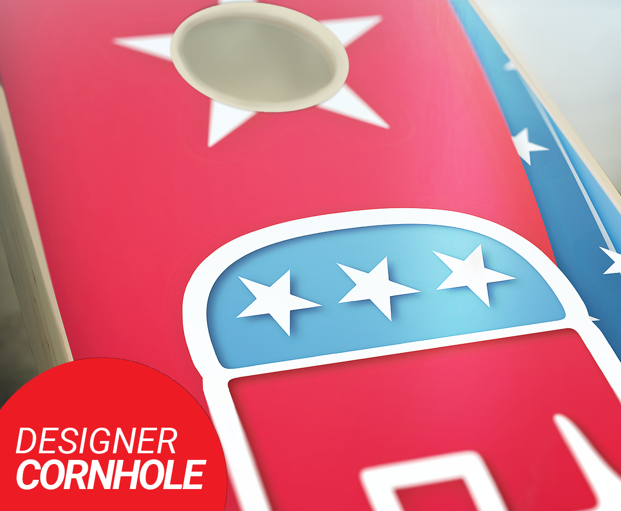 Republican Cornhole Set