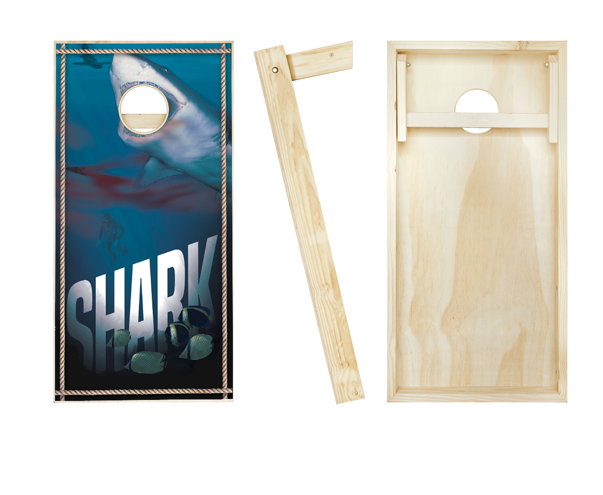 Shark Cornhole Set