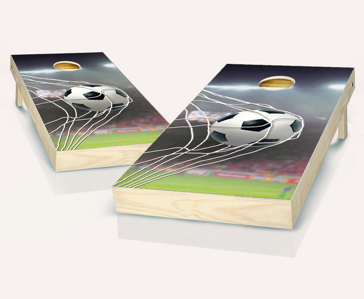 Soccer Cornhole Set