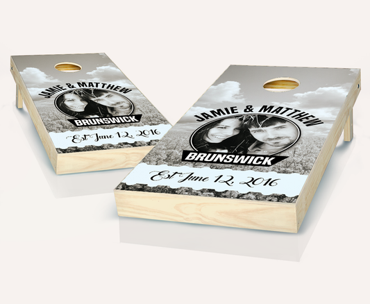 Customized Southern Statement Wedding Cornhole Set