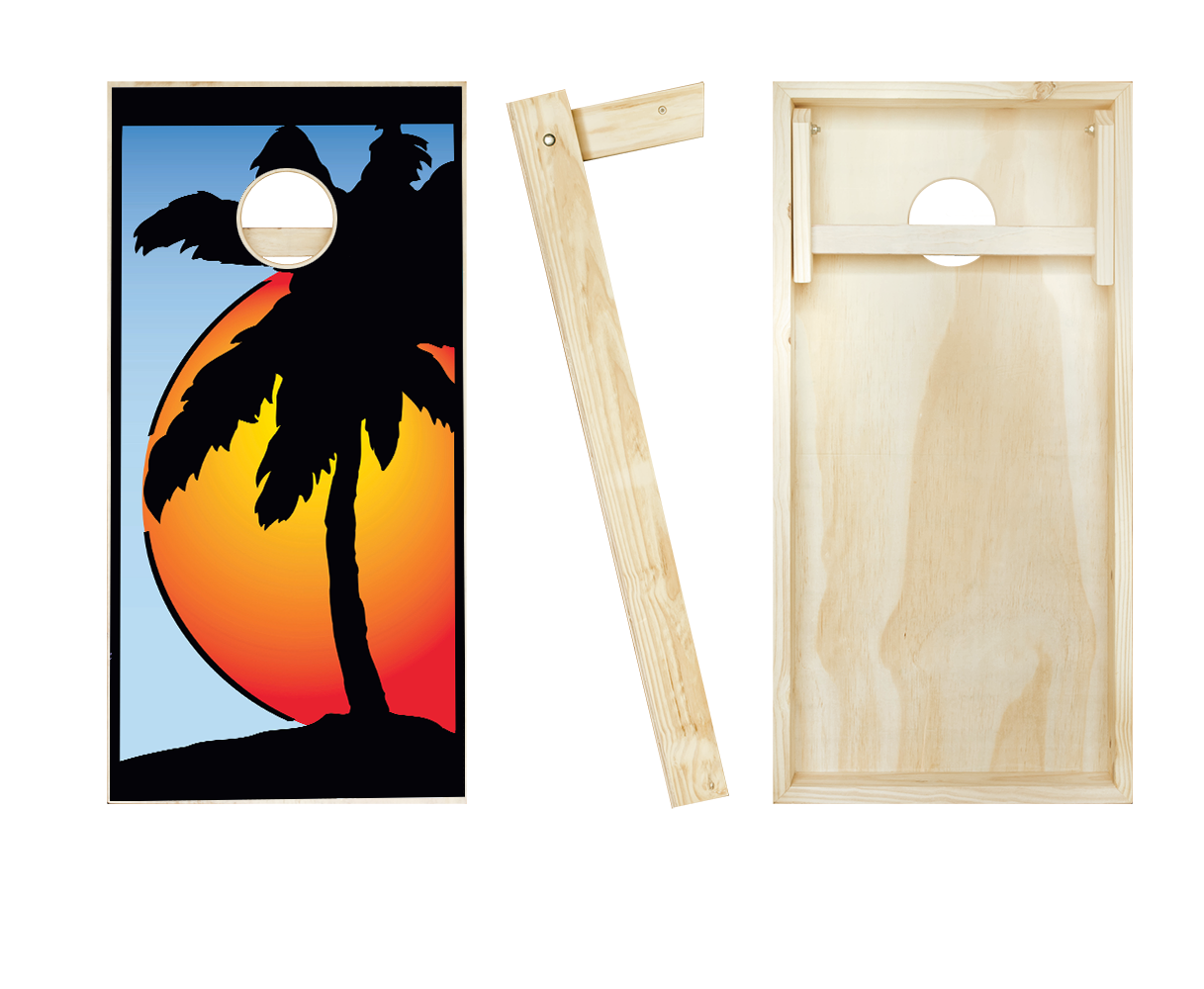 Sunset Cornhole Set