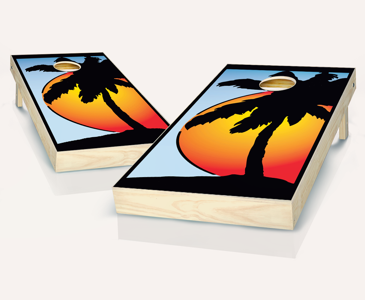 Sunset Cornhole Set