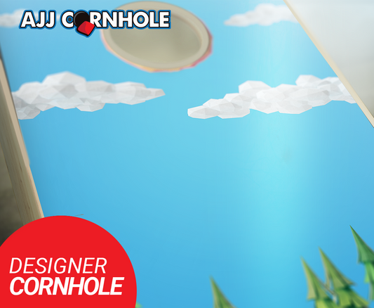 Sword in Stone Cornhole Set