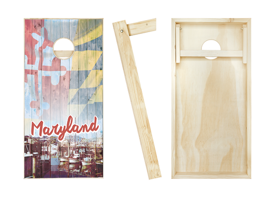 Vintage Maryland Cornhole Set