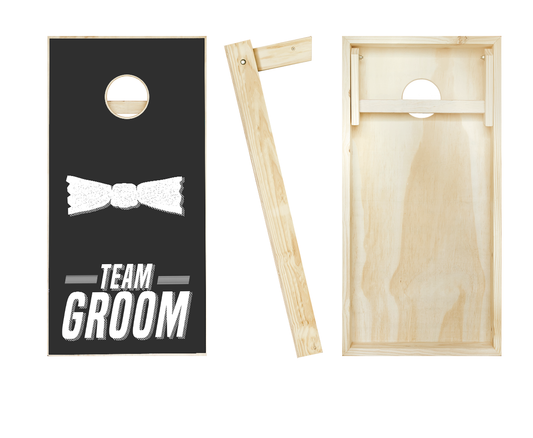 Team Bride Team Groom Cornhole Set