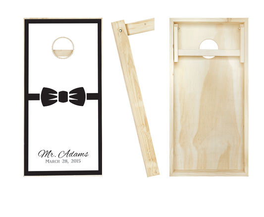 Customized Tie and Necklace Cornhole Set