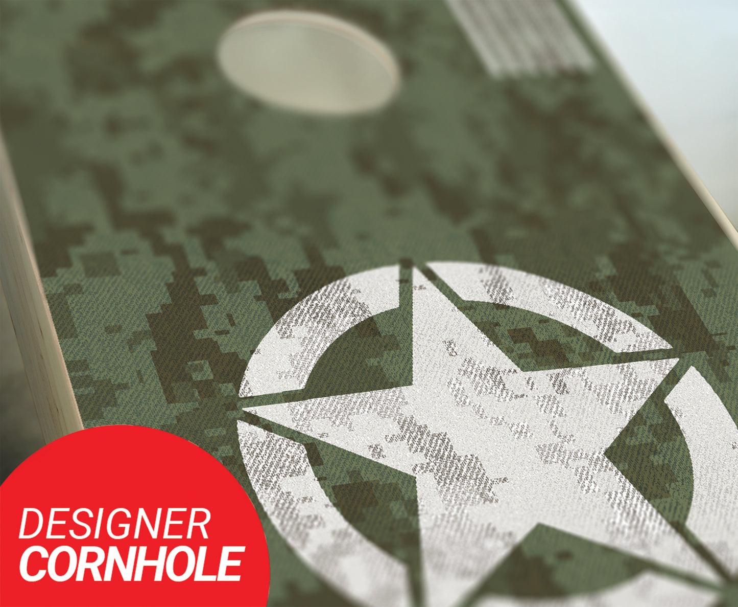 US Army Digital Camo Cornhole Set