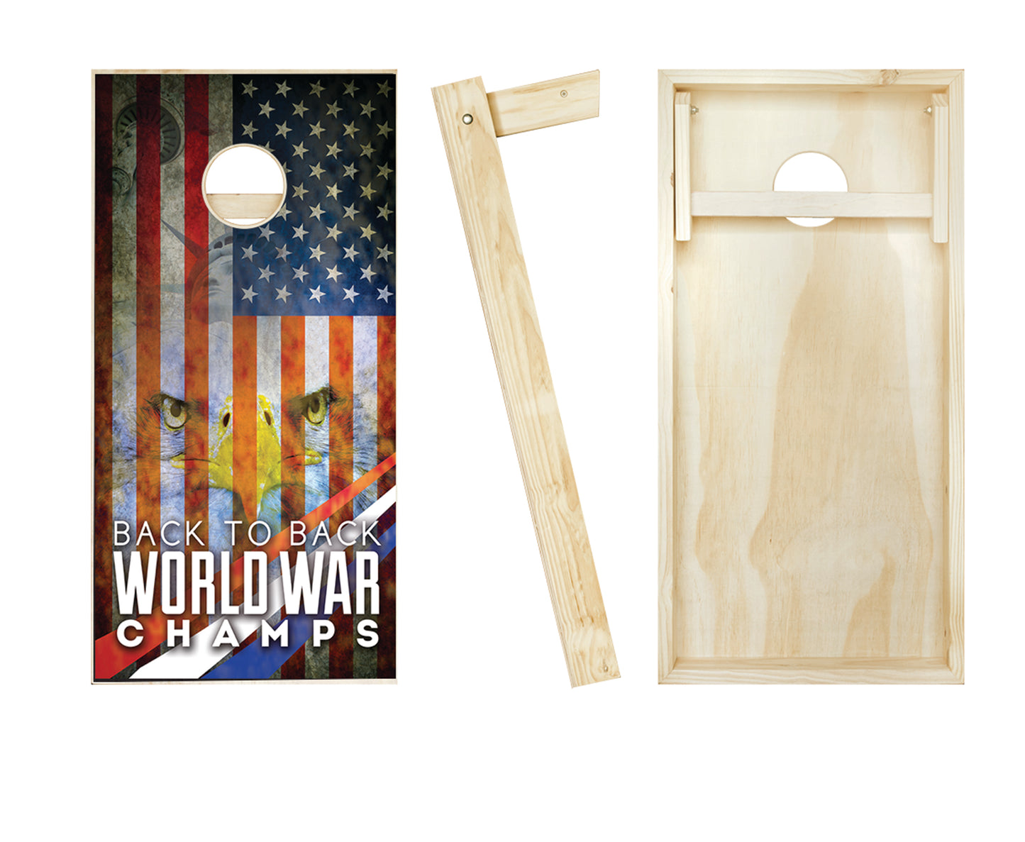 World War Champs Cornhole Set