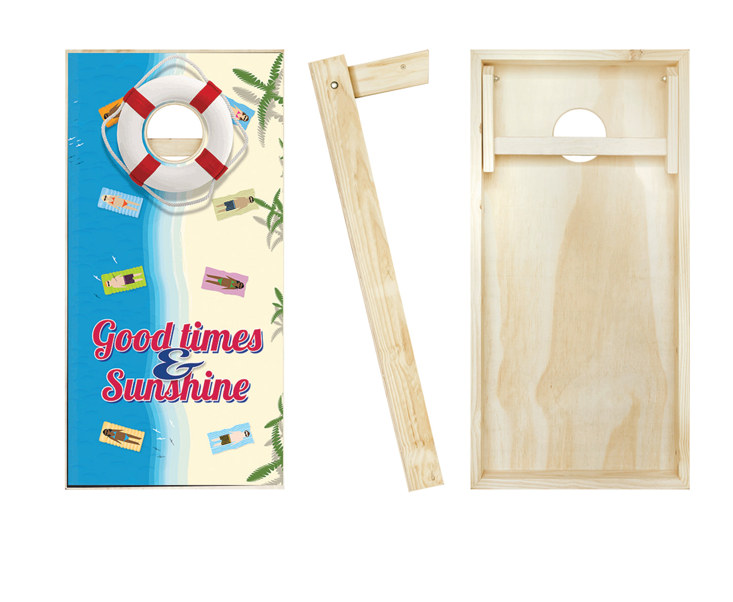 Beach Theme Cornhole Set