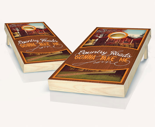 Country Roads Cornhole Set