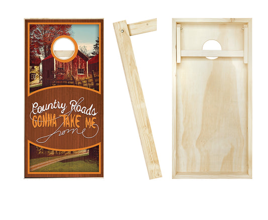 Country Roads Cornhole Set