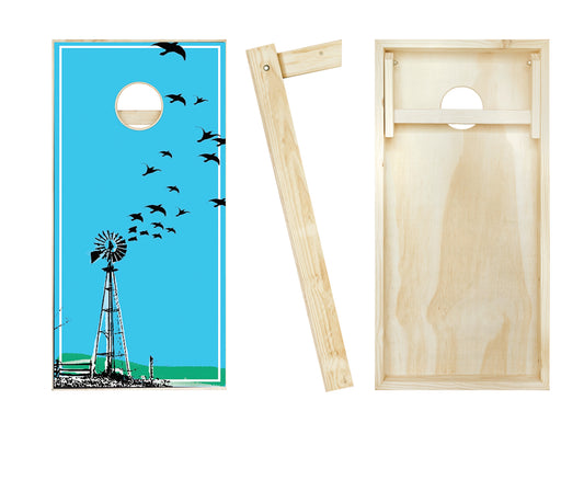 Crop Crows Cornhole Set
