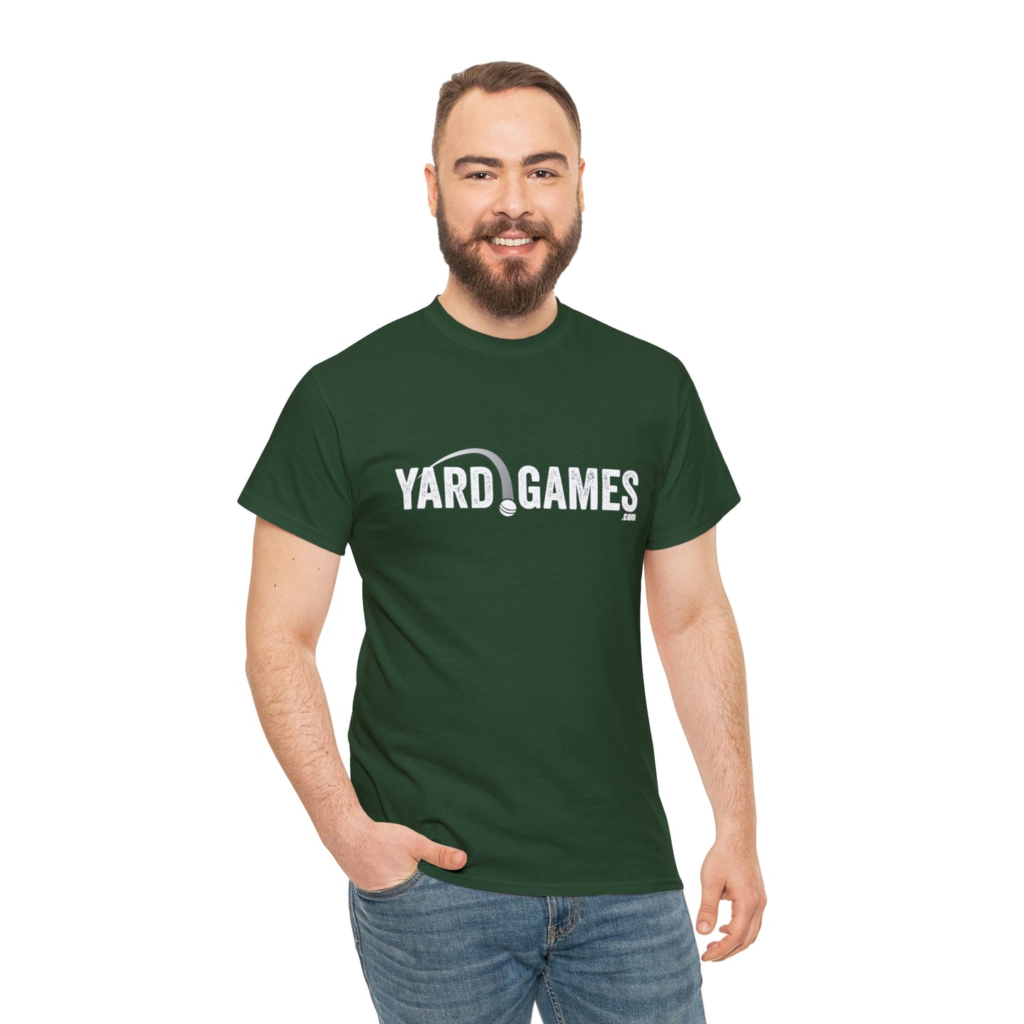 YardGames.com Yard Game T Shirt Unisex Heavy Cotton YardGames.com Brand T-Shirt