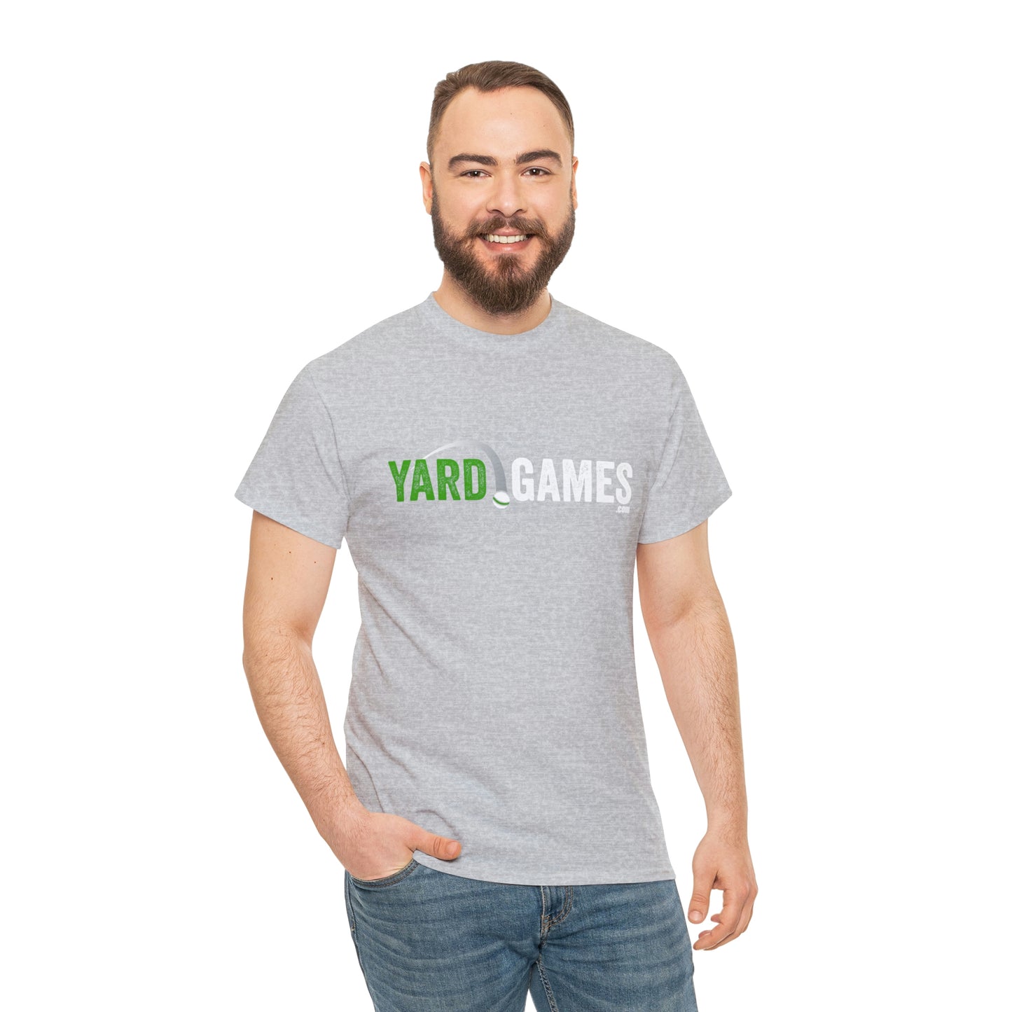 YardGames.com Yard Game T Shirt Unisex Heavy Cotton YardGames.com Brand T-Shirt