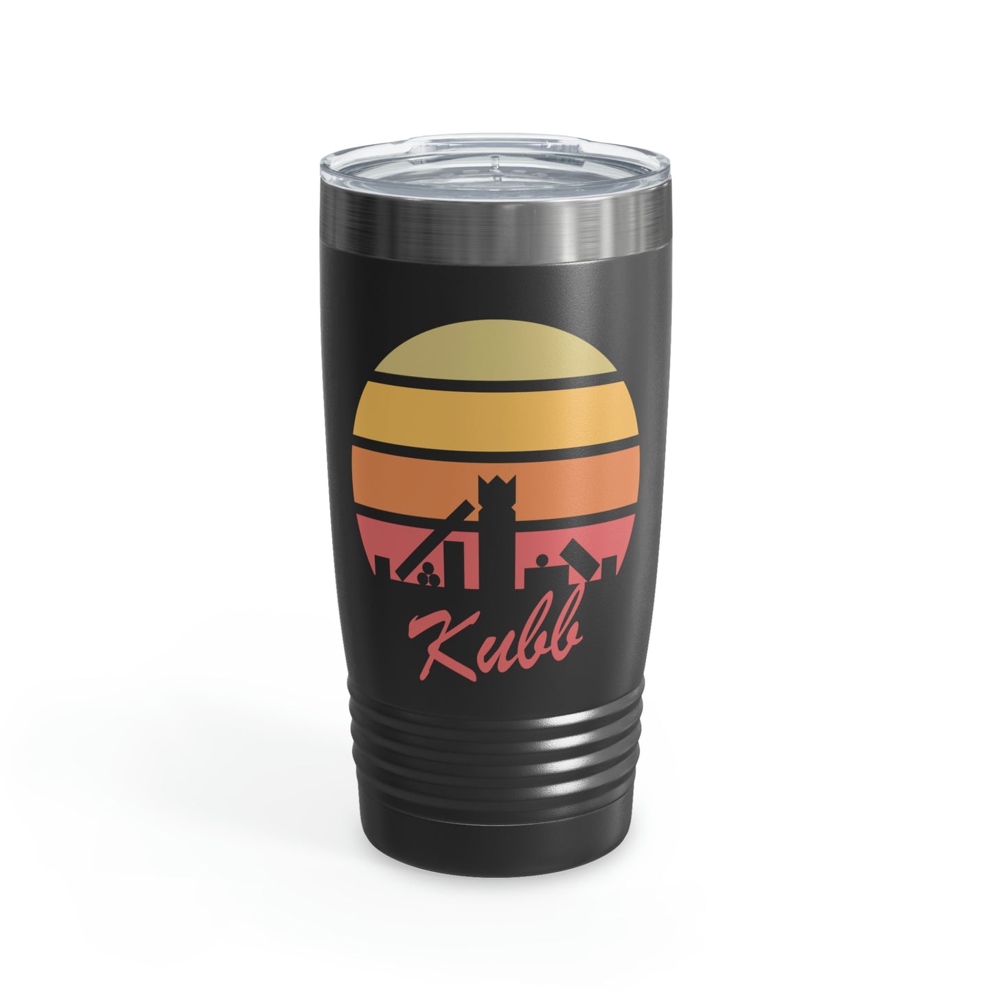 Retro Kubb Ringneck Tumbler, 20oz