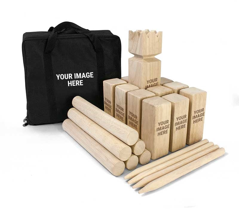 Customized Kubb Game Premium Set