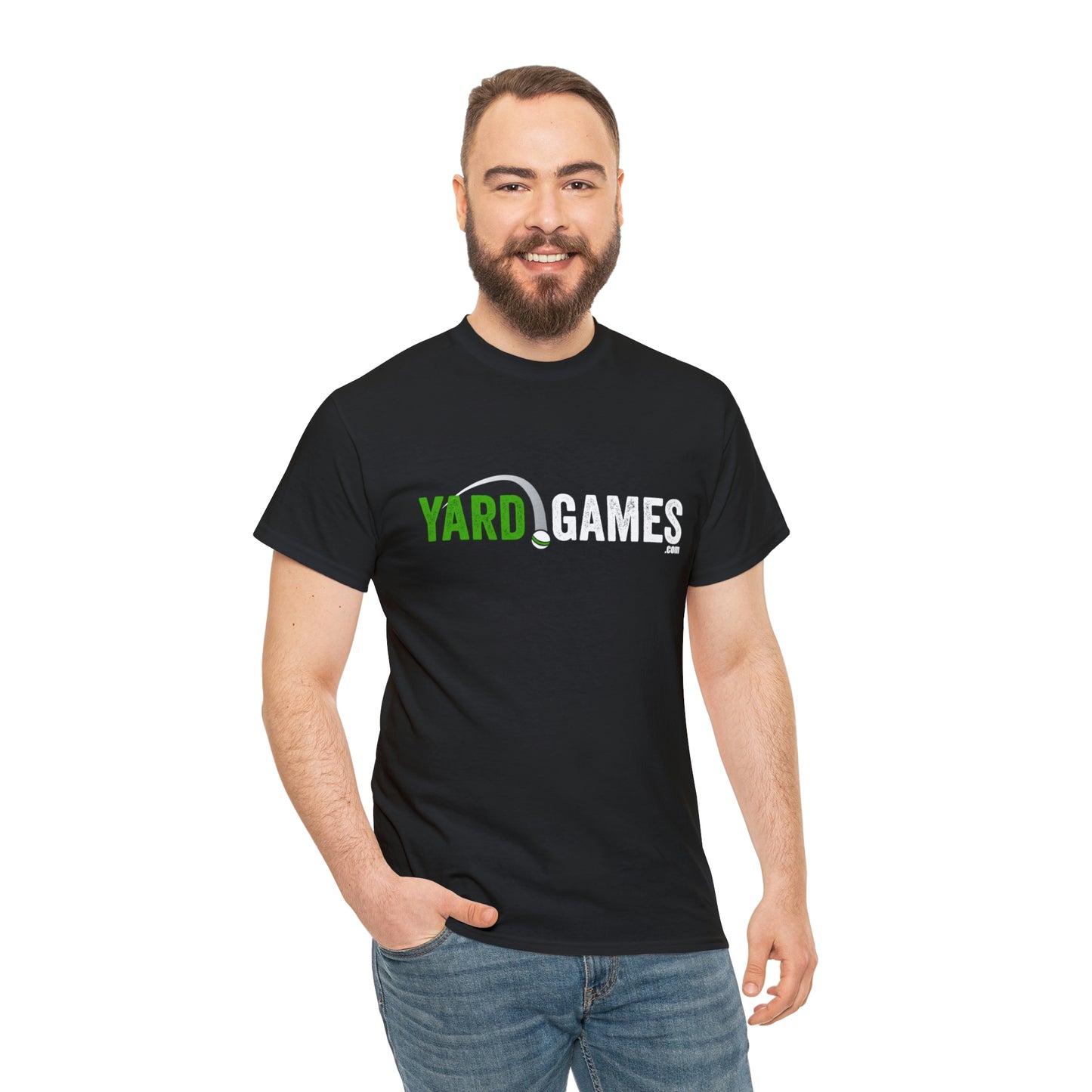 YardGames.com Yard Game T Shirt Unisex Heavy Cotton YardGames.com Brand T-Shirt