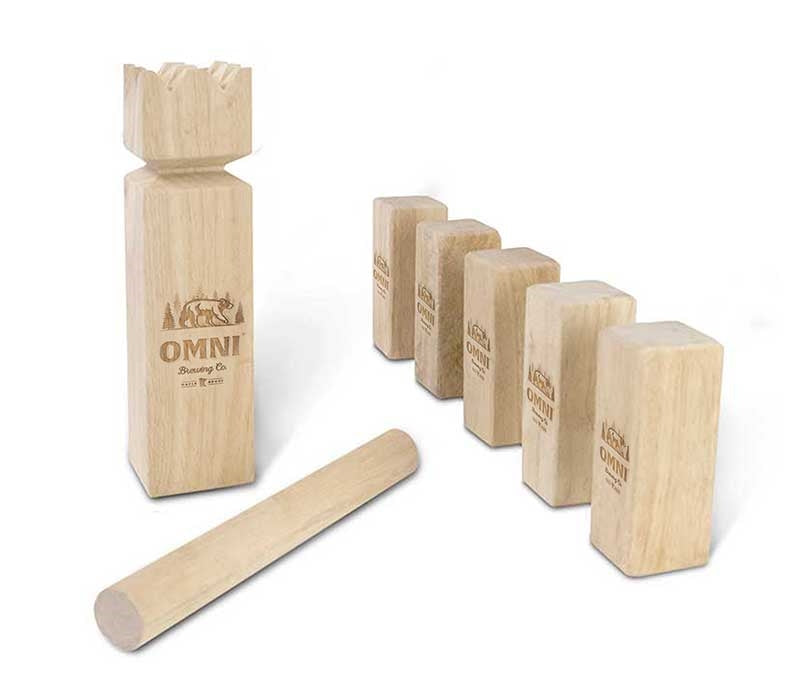 Customized Kubb Game Premium Set