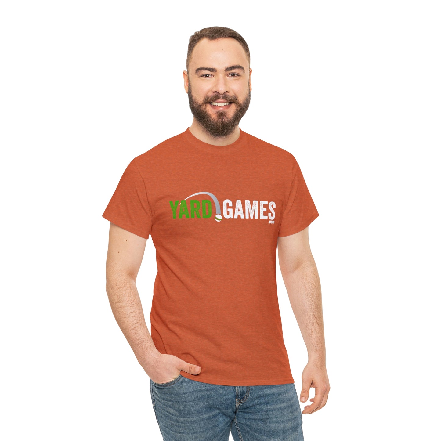 YardGames.com Yard Game T Shirt Unisex Heavy Cotton YardGames.com Brand T-Shirt