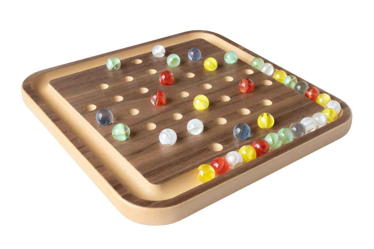 Tabletop Solitaire Wood Game