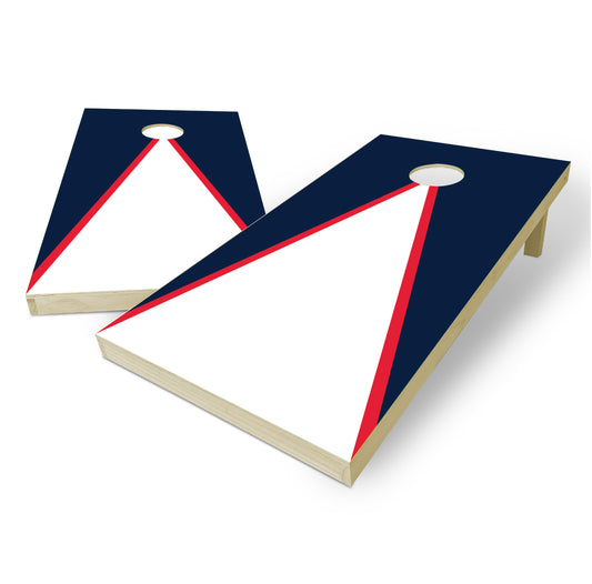 Customizable Triangle Design Cornhole Boards