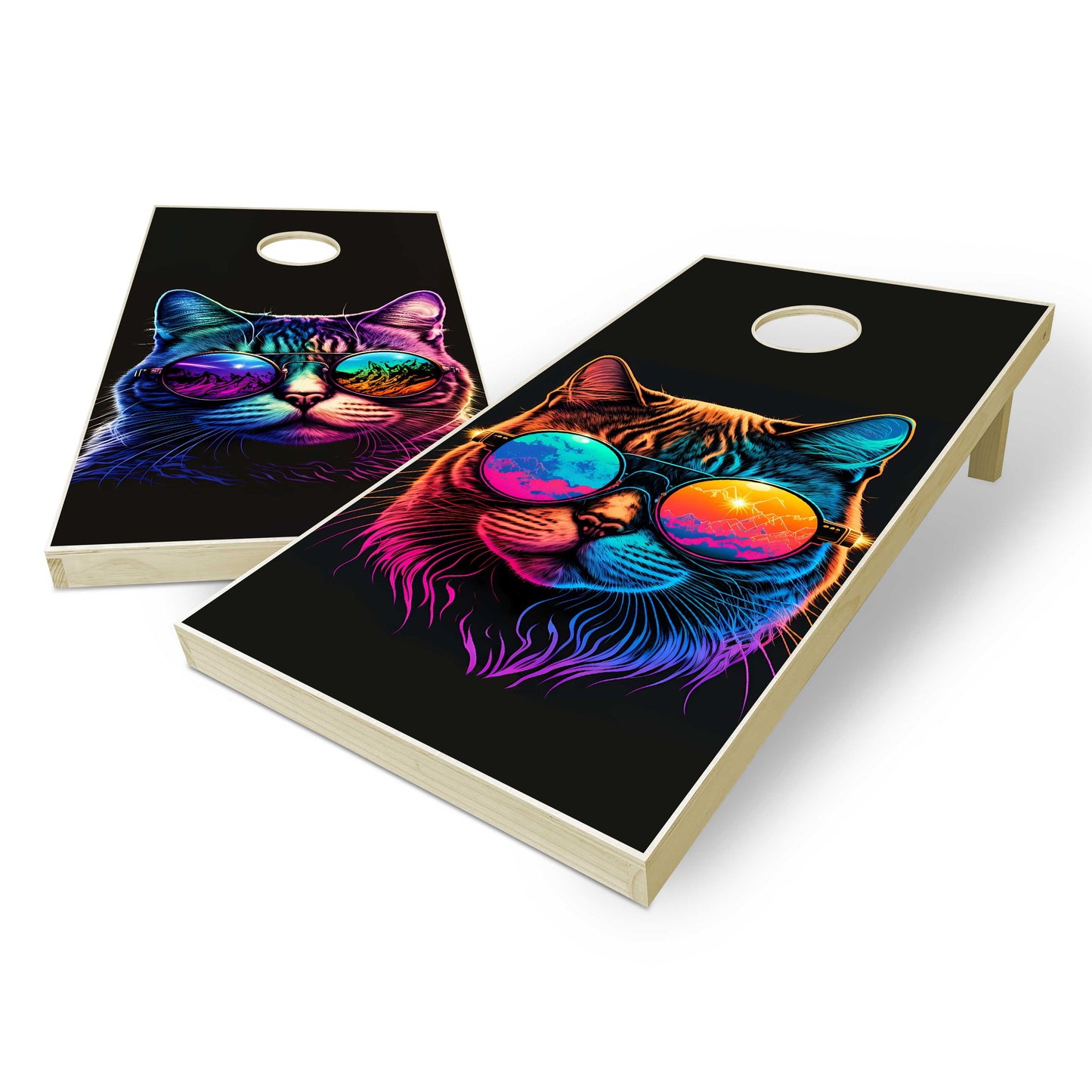 Cool Cat Cornhole Boards