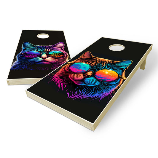 Cool Cat Cornhole Boards