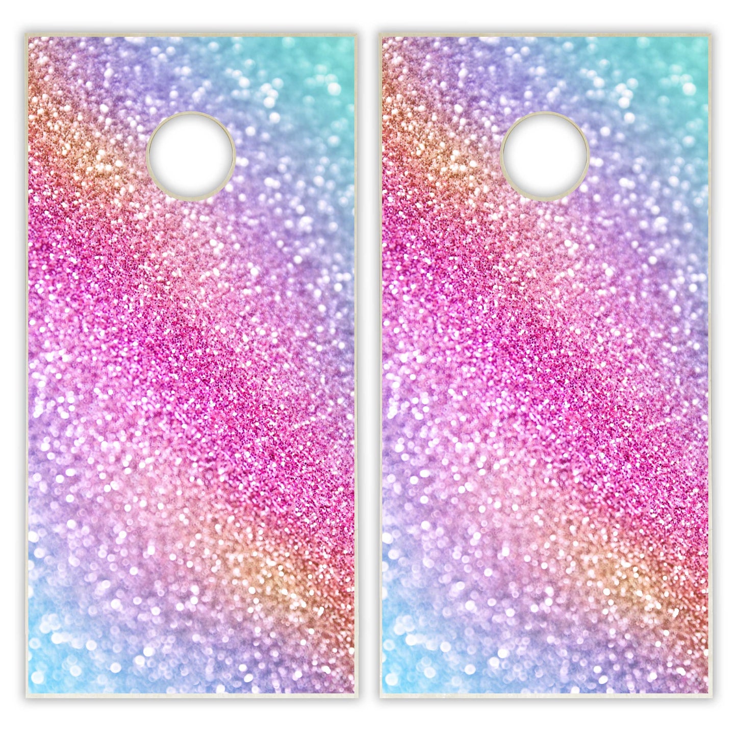 Pride Glitter Cornhole Boards