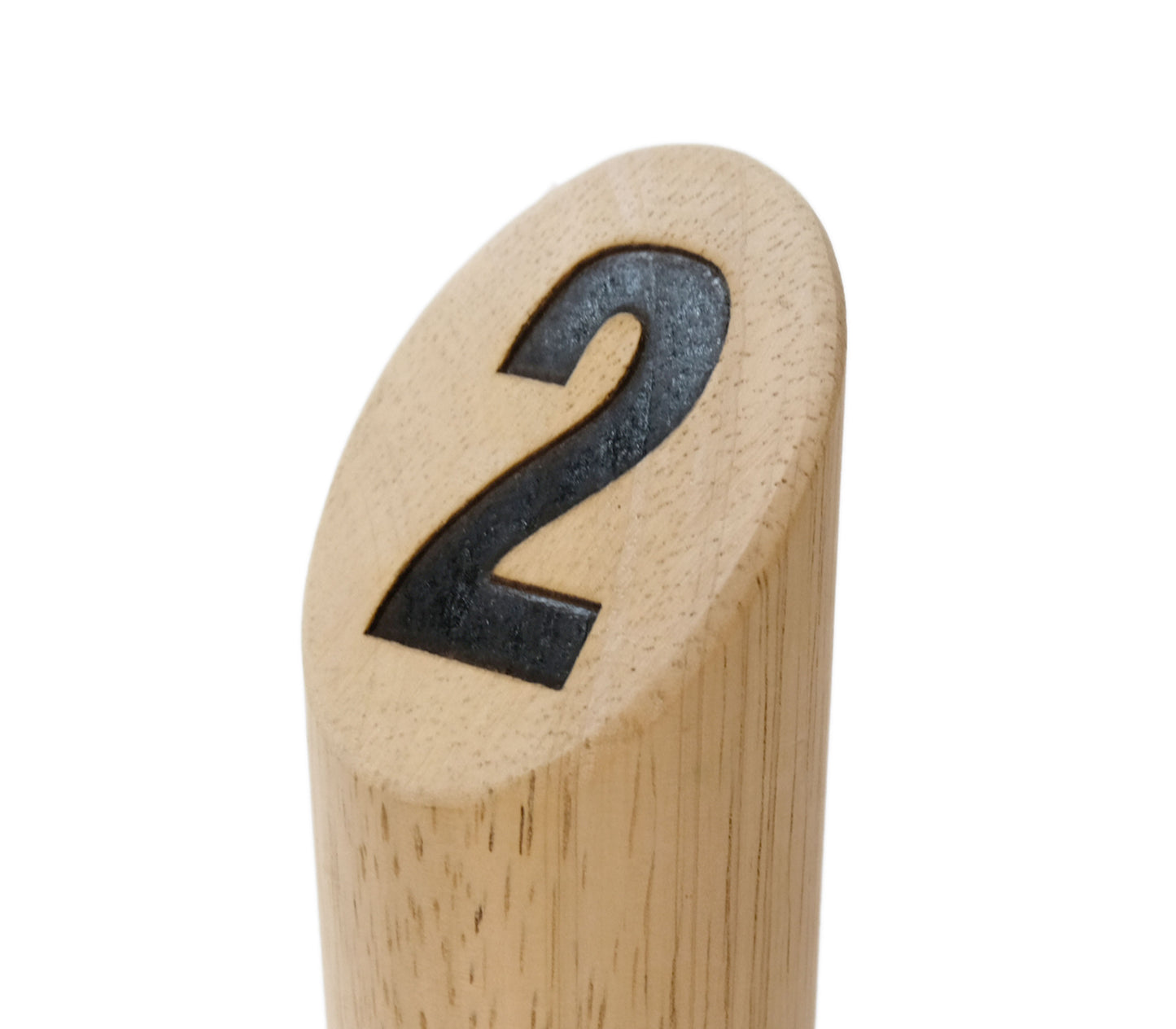 Scatter Wooden Number Block Tossing Outdoor Yard Game with Durable Carrying Case and Heat Burned-in Numbers