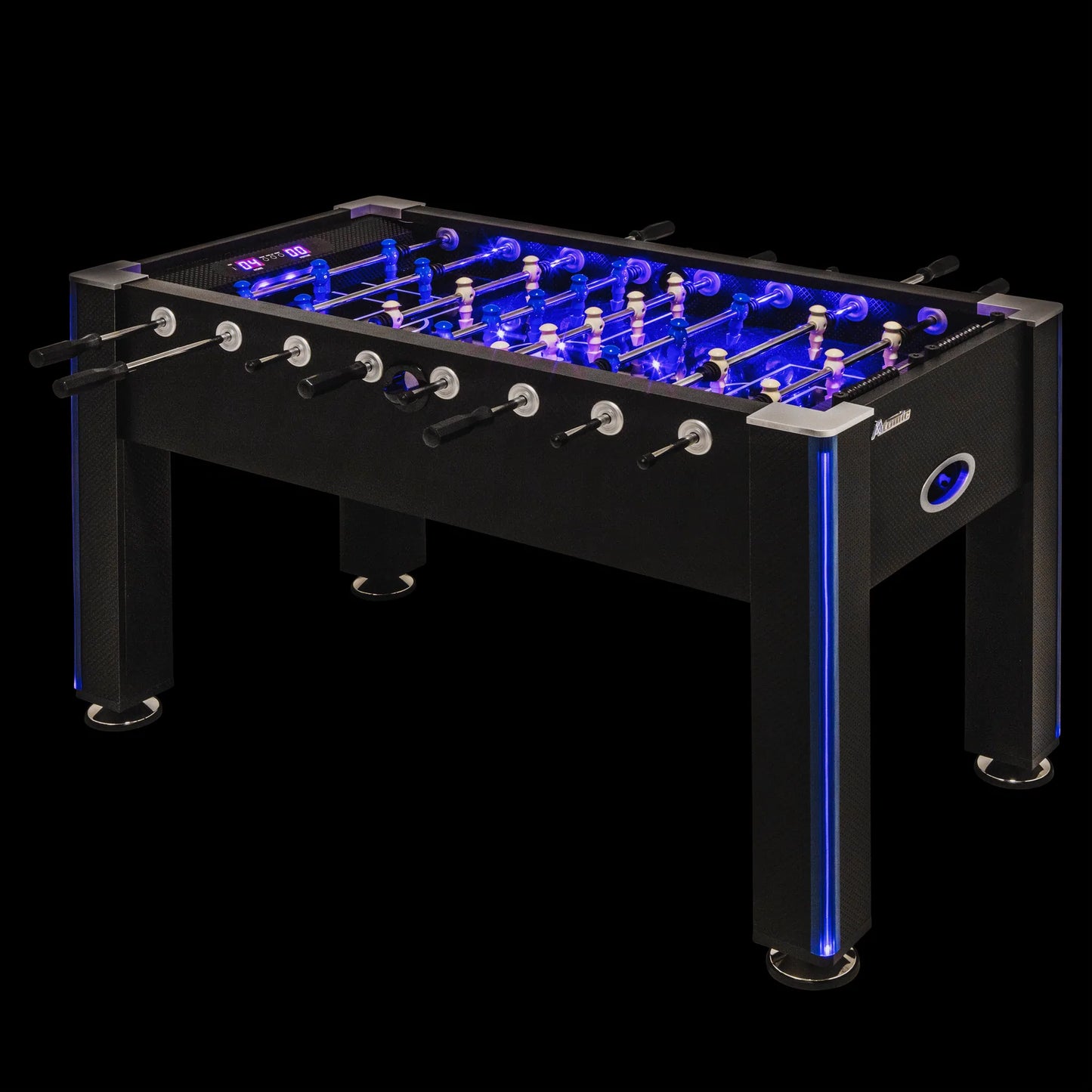 LED Light Up 56 Inch Foosball Table