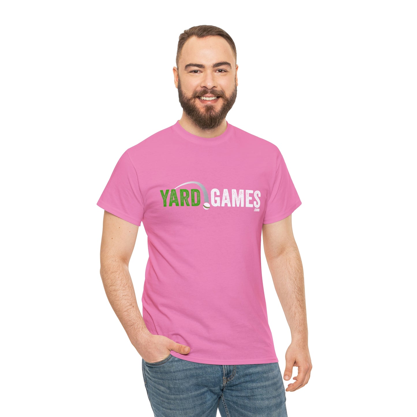 YardGames.com Yard Game T Shirt Unisex Heavy Cotton YardGames.com Brand T-Shirt