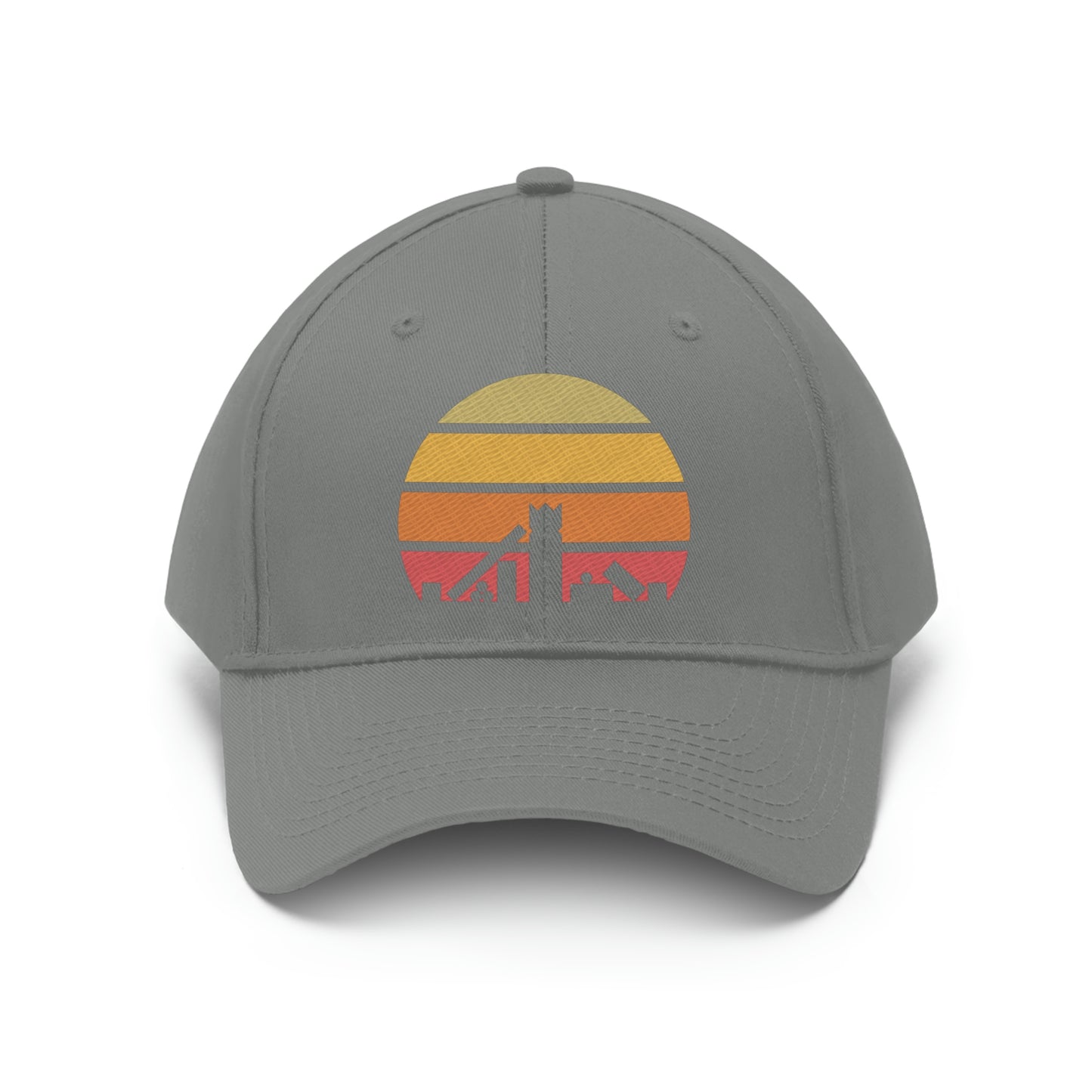 Retro Kubb Yard Game Unisex Baseball Cap