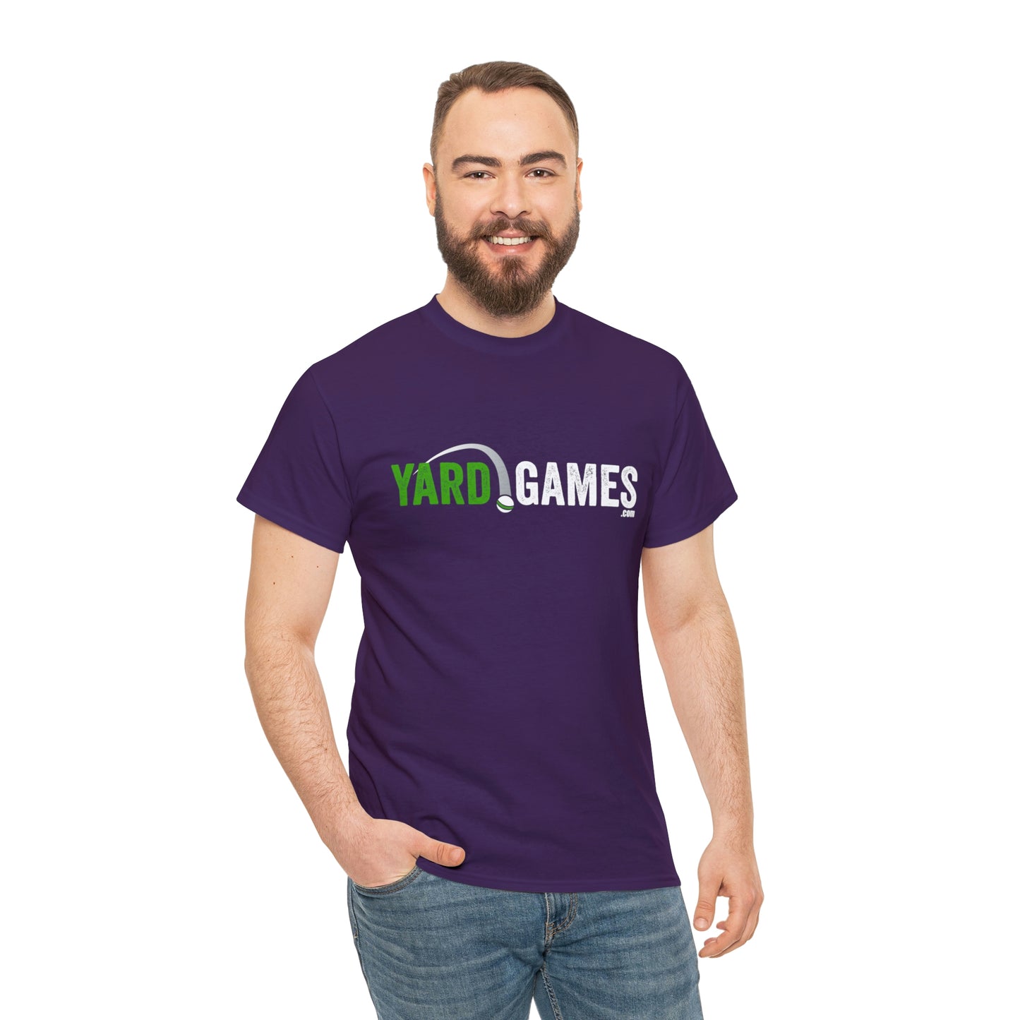 YardGames.com Yard Game T Shirt Unisex Heavy Cotton YardGames.com Brand T-Shirt