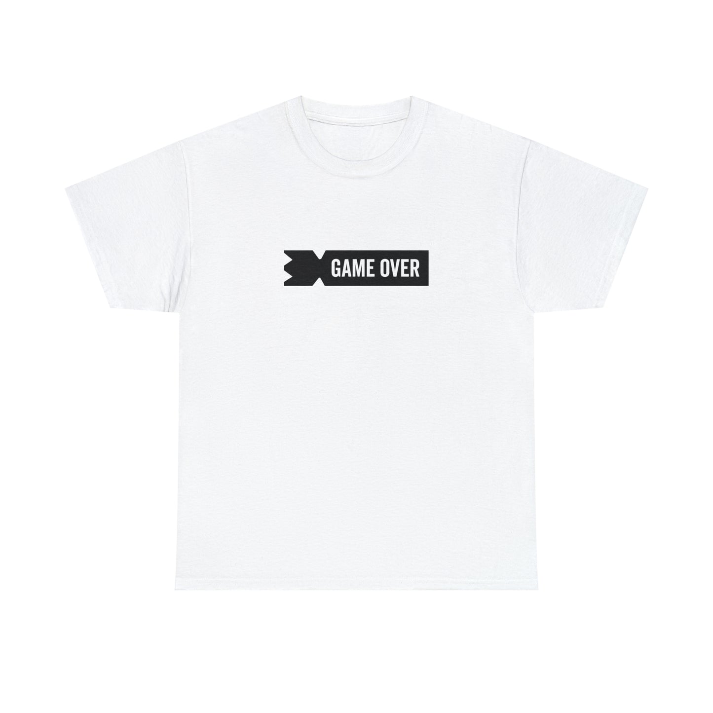 Kubb Game Over Yard Game T Shirt Unisex Heavy Cotton Backyard Game T-Shirt