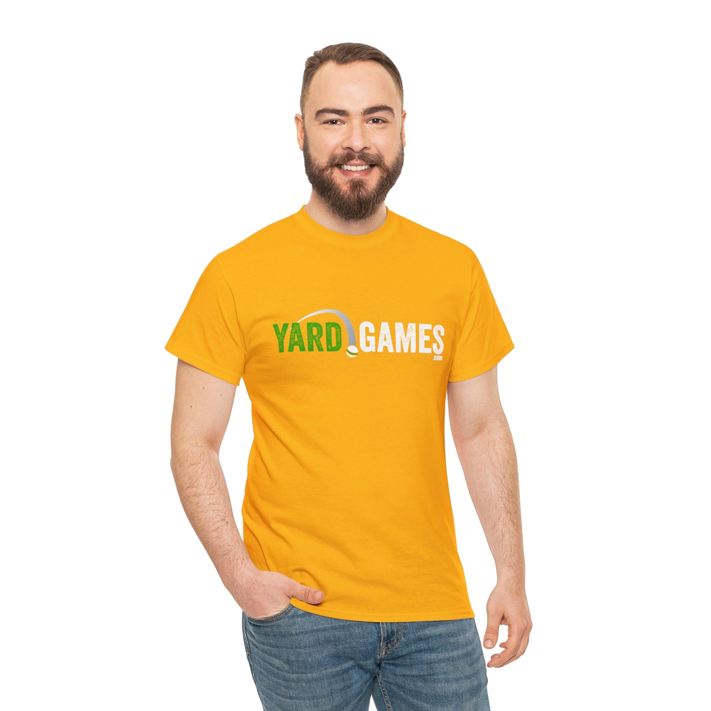 YardGames.com Yard Game T Shirt Unisex Heavy Cotton YardGames.com Brand T-Shirt