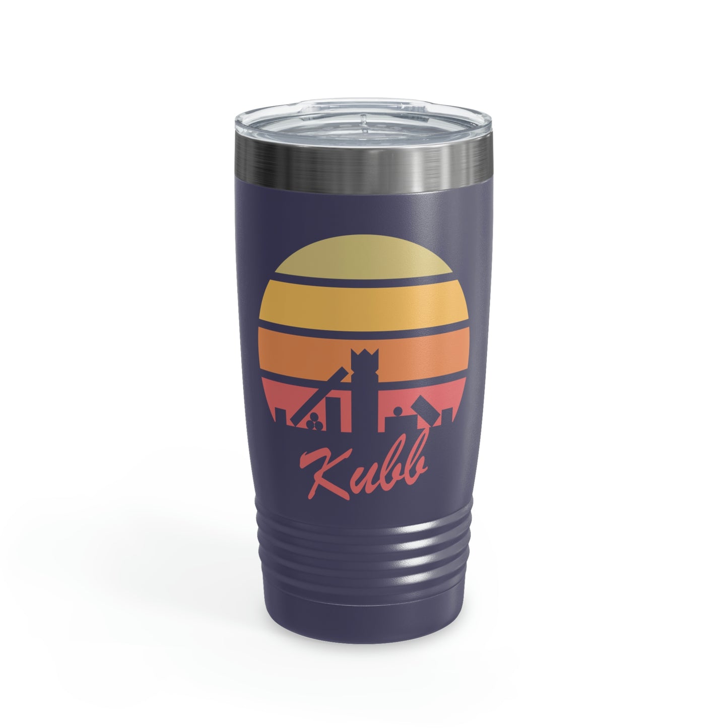 Retro Kubb Ringneck Tumbler, 20oz