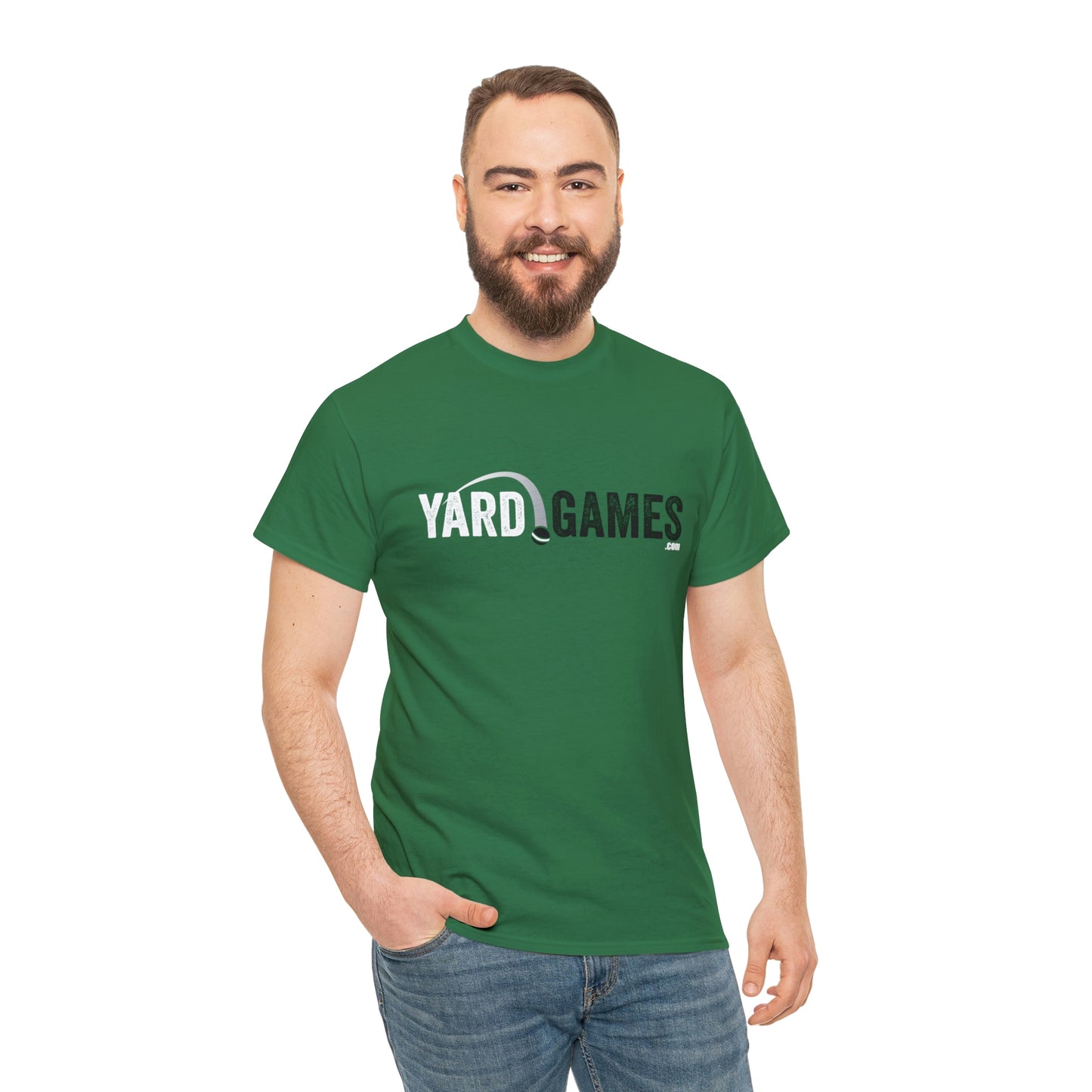 YardGames.com Yard Game T Shirt Unisex Heavy Cotton YardGames.com Brand T-Shirt