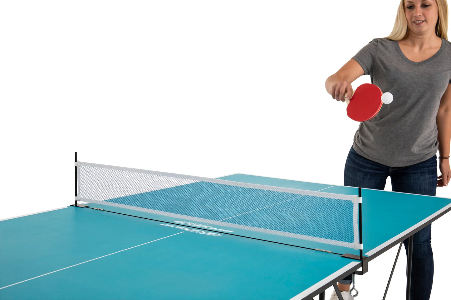 Pop Up 6 Foot Table Tennis with Net