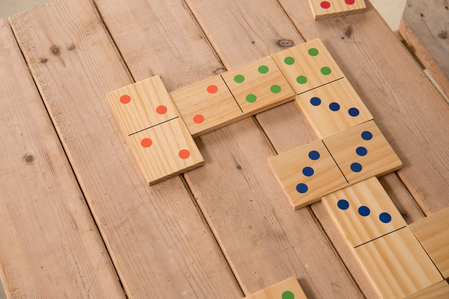 Giant Wooden Yard Domino Set