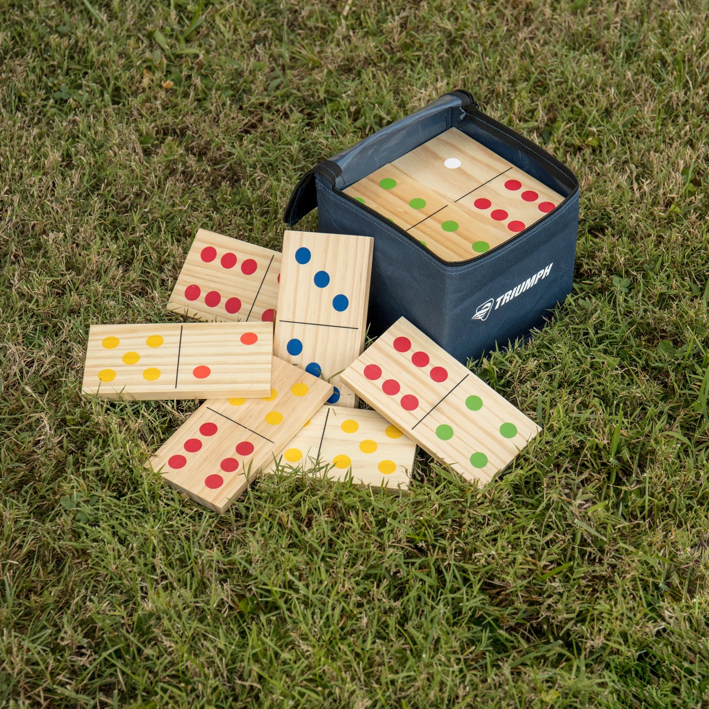 Giant Wooden Yard Domino Set