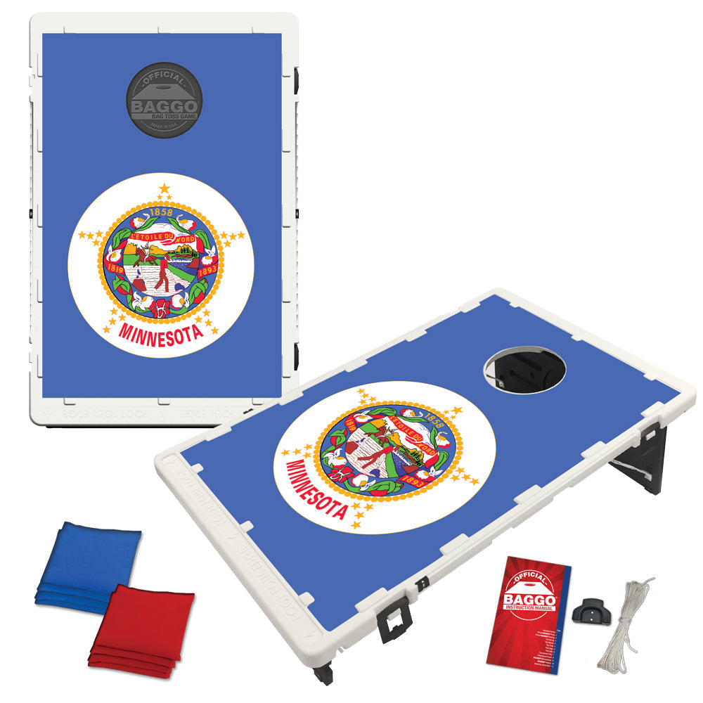 Minnesota State Flag Bean Bag Toss Game by BAGGO