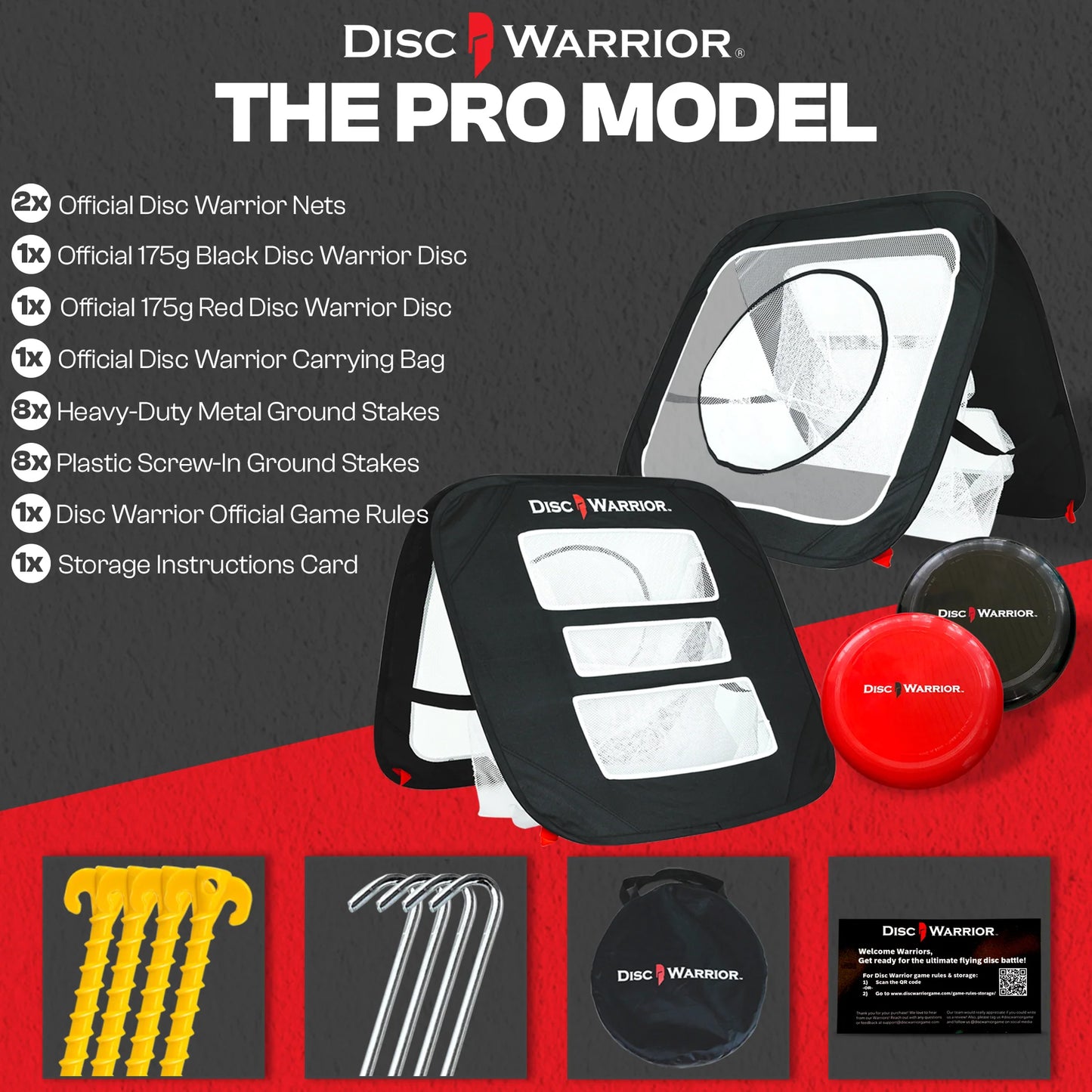 Disc Warrior Game Set - PRO