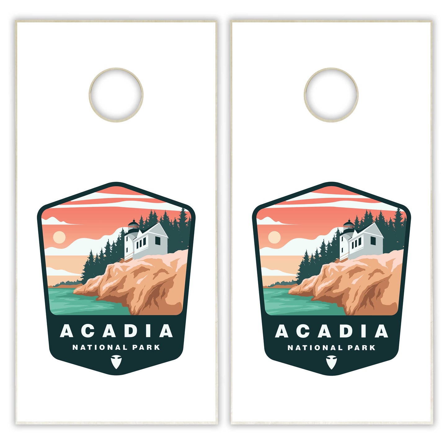 Acadia National Park Cornhole Boards