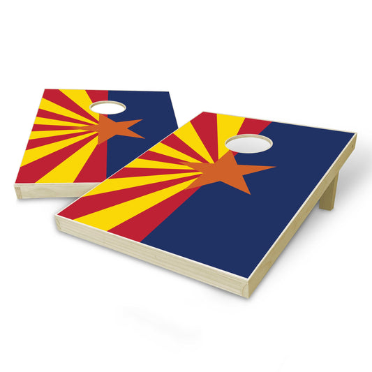 Arizona State Flag Tailgate Cornhole Set