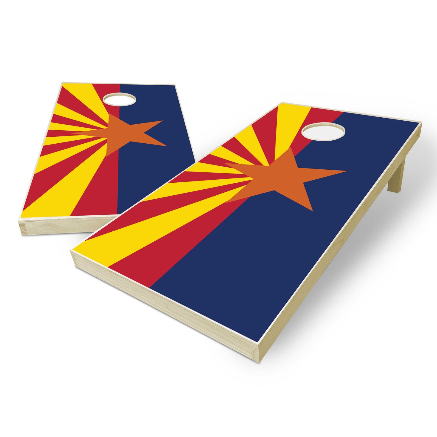 Arizona State Flag Cornhole Set