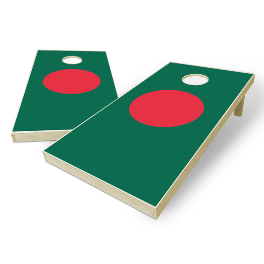 Bangladesh Flag Cornhole Set